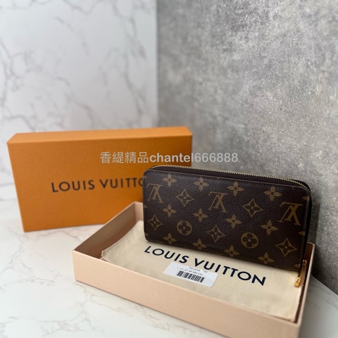 💗香緹國際精品💗 LV 老花拉鍊長夾 紅內裡