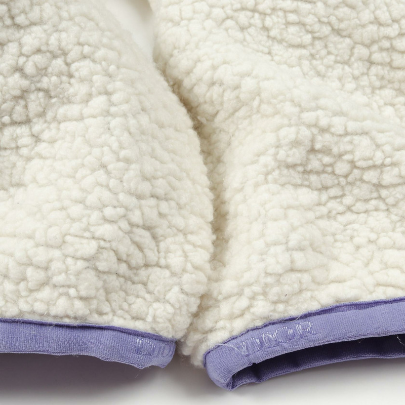 Christian Dior Oblique 夾克衫 113J405A0678 羊毛尼龍米紫二手男 #S-10