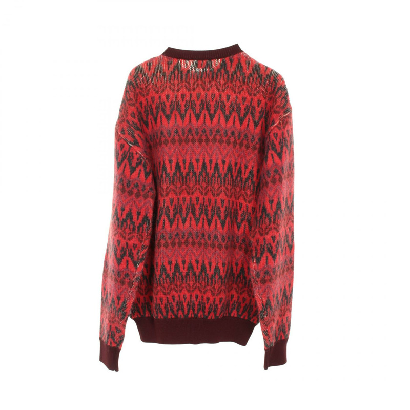 MONCLER 套頭毛衣針織衫 9C00025 羊毛羊駝毛 波爾多紅 多色 #S 男款-1