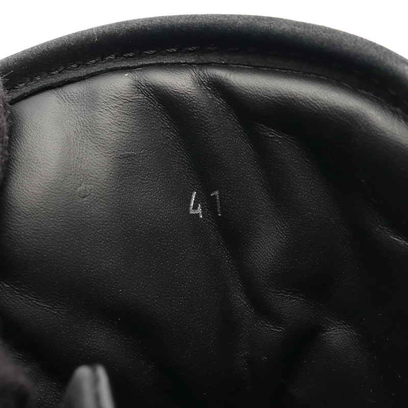 MONCLER Spencer 運動鞋靴子皮革黑色 41 號 二手男式-5