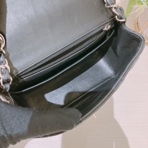 Tk1794 CHANEL 香奈兒經典翻蓋式方胖子鍊帶包包CLASSIC FLAP BAG 17CM PATENT-15
