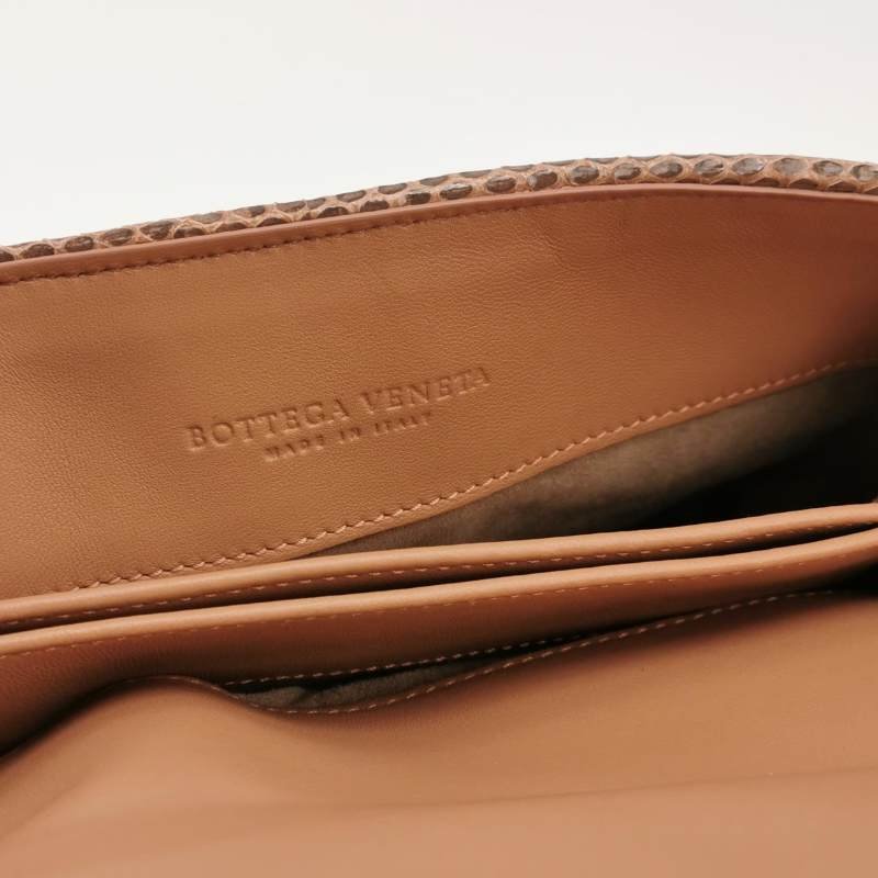 Bottega Veneta Olimpia 蛇皮 蜥蜴皮 雜色 Intrecciato 編織 單肩包-7