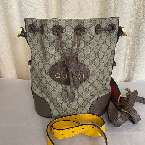 Gucci/古馳三合一虎頭 水桶包