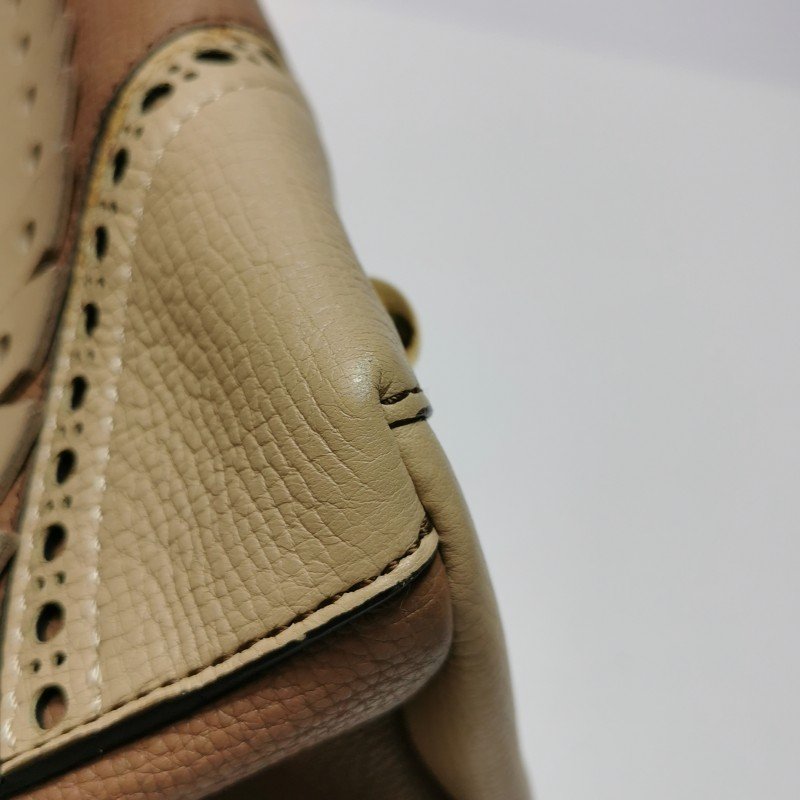 Burberry The Banner 班納 小號 牛皮 拼色 鏤空 流蘇 包邊 斜背包-17