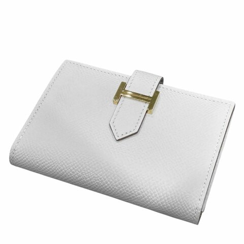 HERMES 愛馬仕 CARD CASE 卡夾 白色