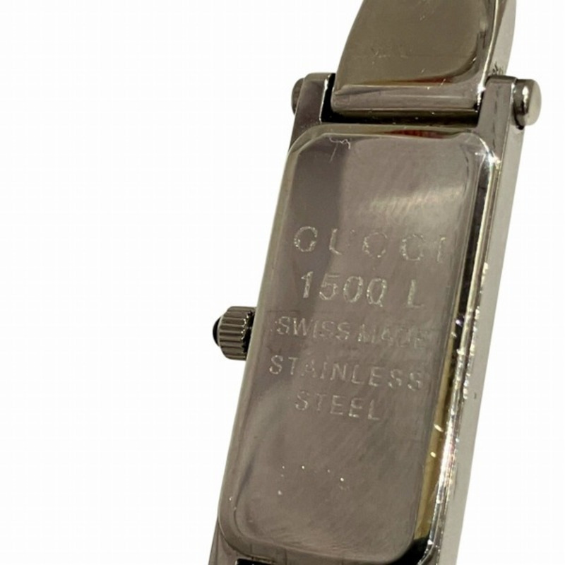 Gucci 手鐲腕錶 1500L 石英 女款-4