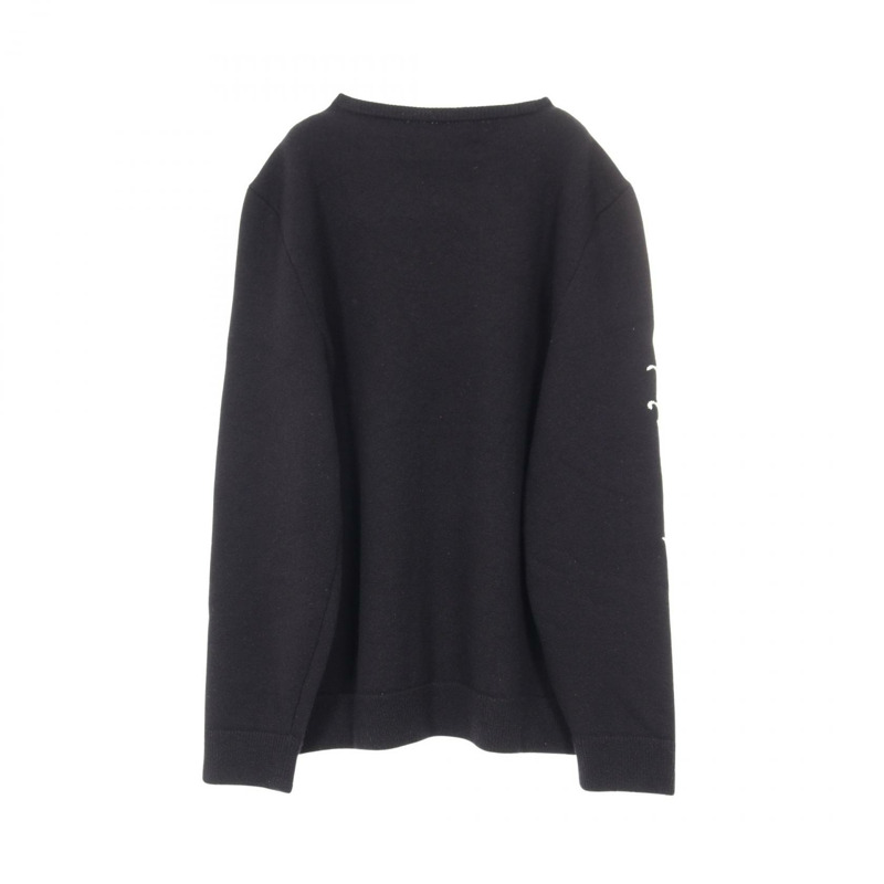 CHROME HEARTS 套頭毛衣 針織衫 羊絨 黑色 M 碼 二手男款-1