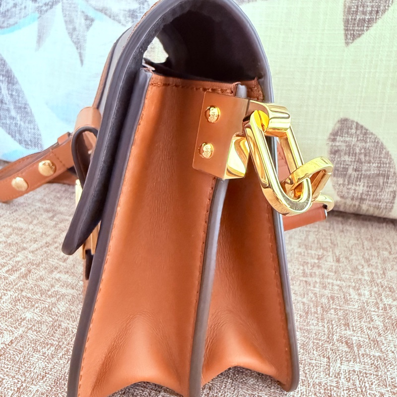 LV 達芙妮mini小號 老花拚色-1