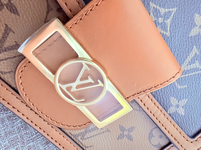 LV 達芙妮mini小號 老花拚色-2