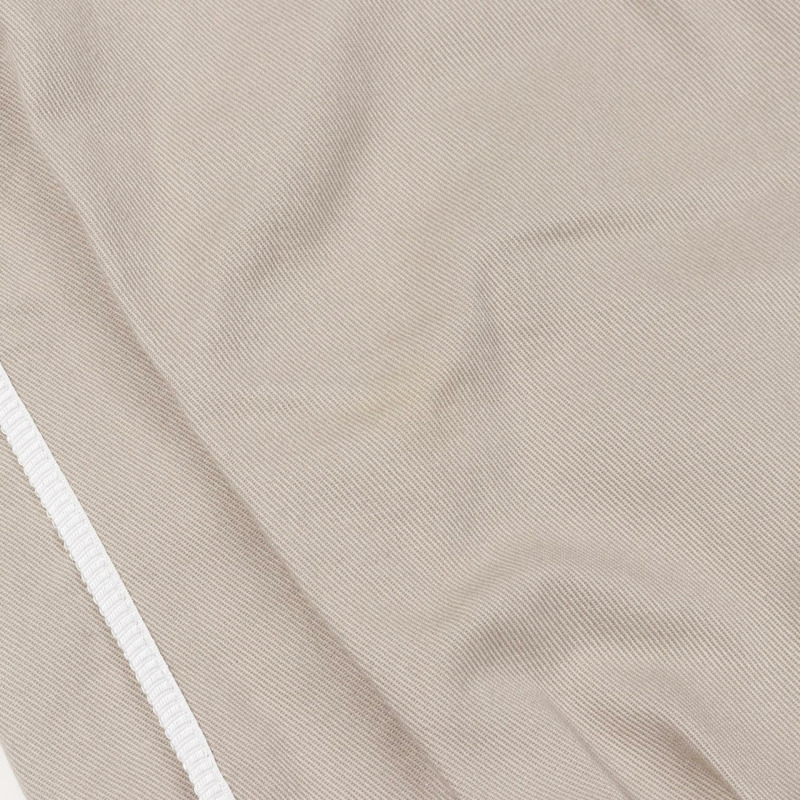 FENDI 女士棉質長褲 FR6077 02W 米色 二手 #44-9