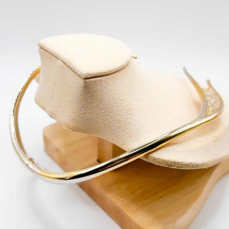 施華洛世奇Swarovski｜Swarovski Atelier高級珠寶設計師系列・鍍金珍寶頸環（絕版典藏款）-5