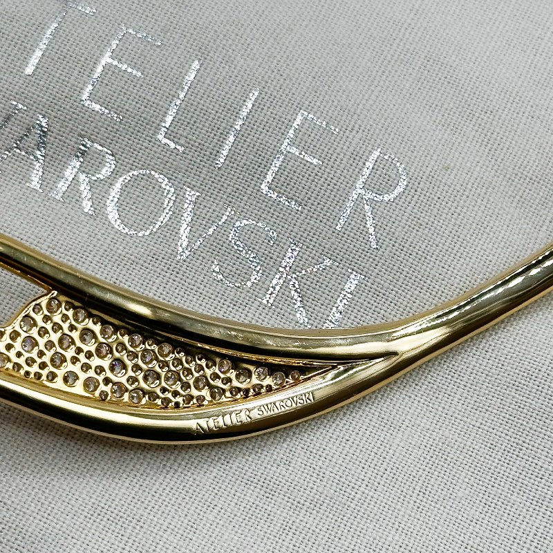 施華洛世奇Swarovski｜Swarovski Atelier高級珠寶設計師系列・鍍金珍寶頸環（絕版典藏款）-13