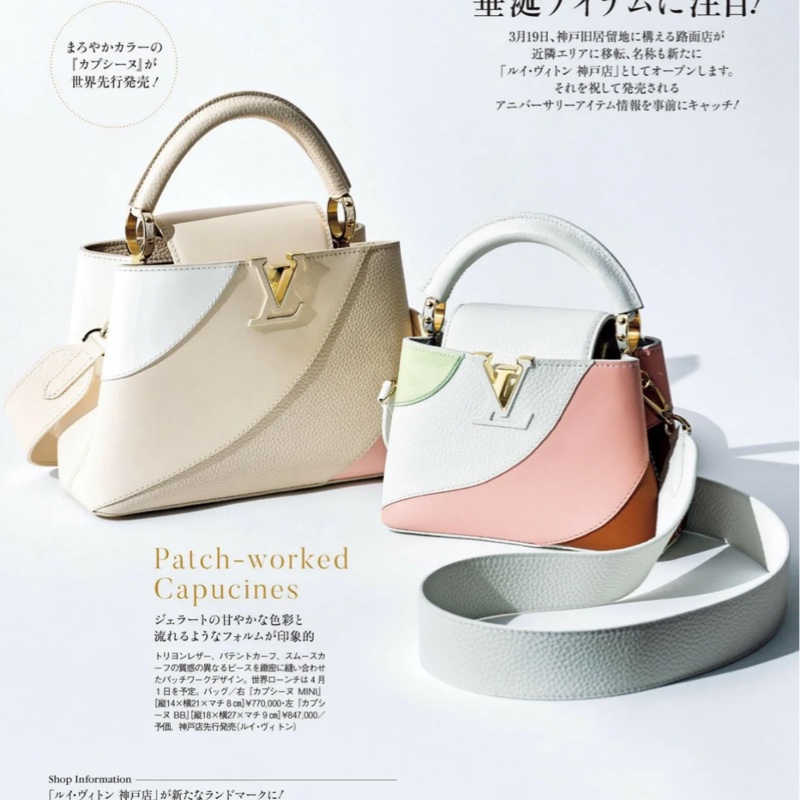 LV路易威登 芯片 CAPUCINES BB手袋 限定款 尺寸約26.5*17.5*9-6