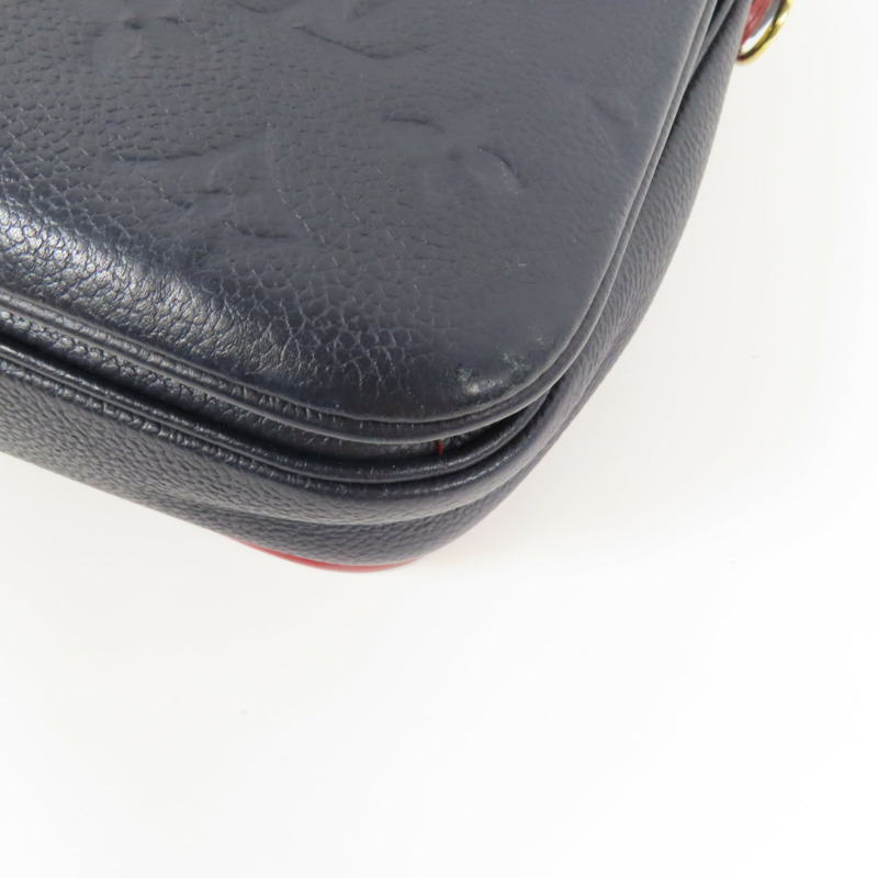 LOUIS VUITTON Monogram Empreinte Pochette Metis金扣手挽肩背兩用袋-7