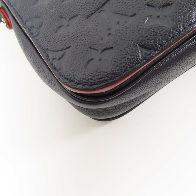 LOUIS VUITTON Monogram Empreinte Pochette Metis金扣手挽肩背兩用袋-8