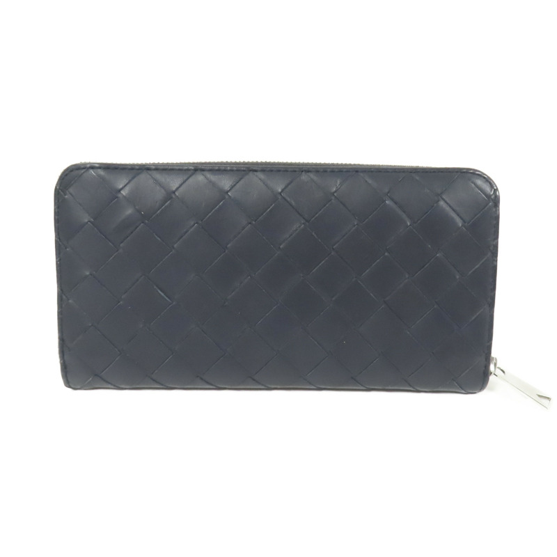 BOTTEGA VENETA 牛皮皮革Long Wallet銀扣長錢包-2