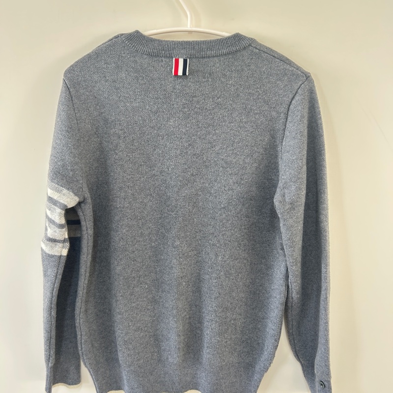 Thom Browne灰色臘腸狗毛衣-1