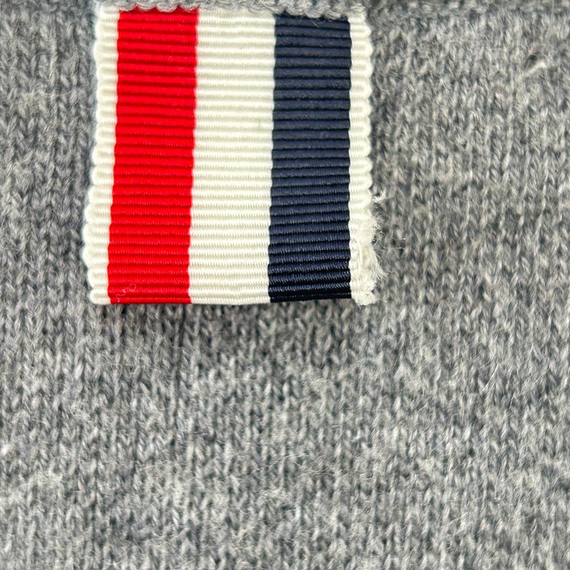 Thom Browne灰色臘腸狗毛衣-2