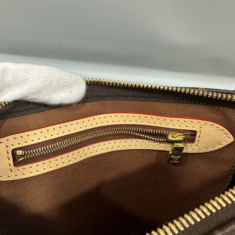 LV M41113 原花金釦speedy 25 斜背包 兩用包-20