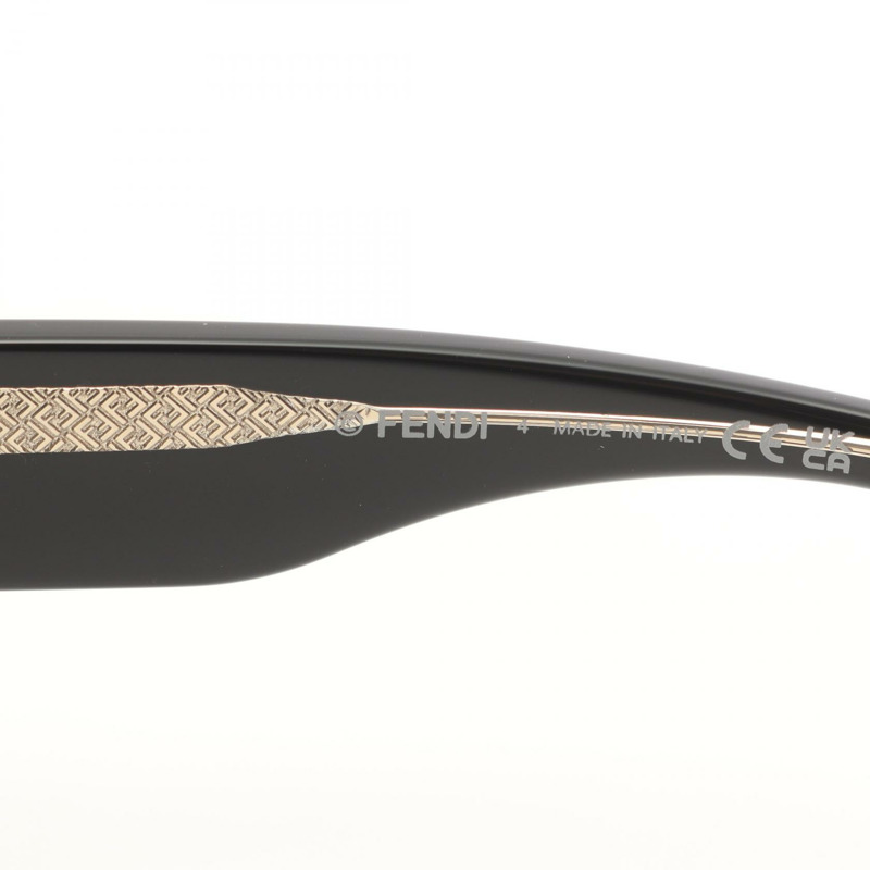 FENDI ROMA 太陽眼鏡 眼鏡 40137F 01A 醋酸纖維 黑色 全新 女款-3
