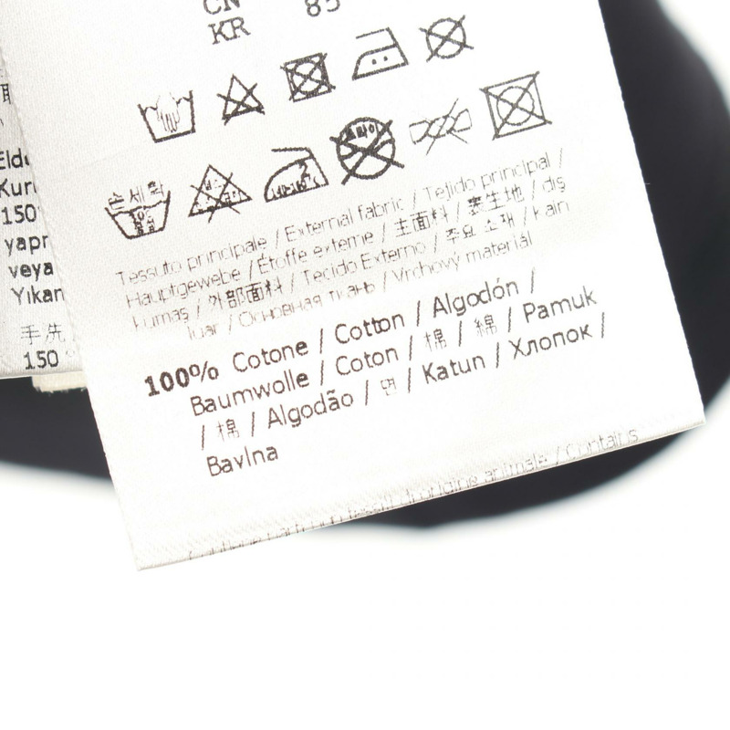 FENDI FF logo T卹 短袖 FY0894 純棉 黑色 二手 男款 #XS-3