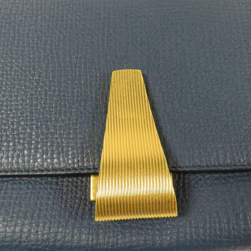 BOTTEGA VENETA 牛皮皮革Shoulder Bag金扣肩背袋-11