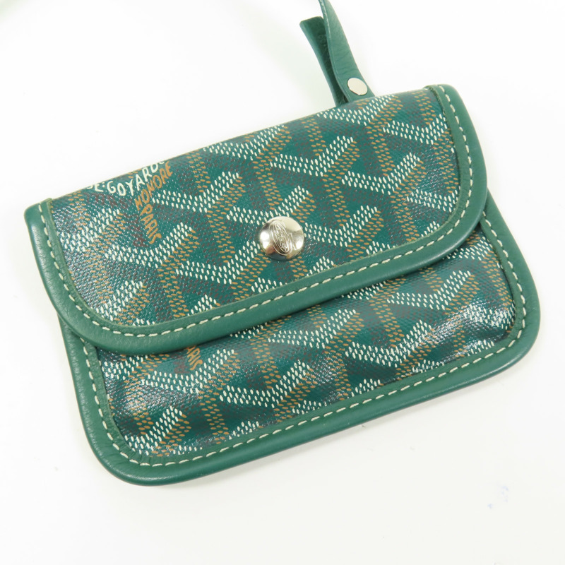 GOYARD PVC Anjou Mini銀扣肩背袋-11