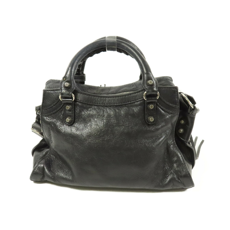 BALENCIAGA 牛皮皮革Neo Cagole XS銀扣手挽肩背兩用袋-2