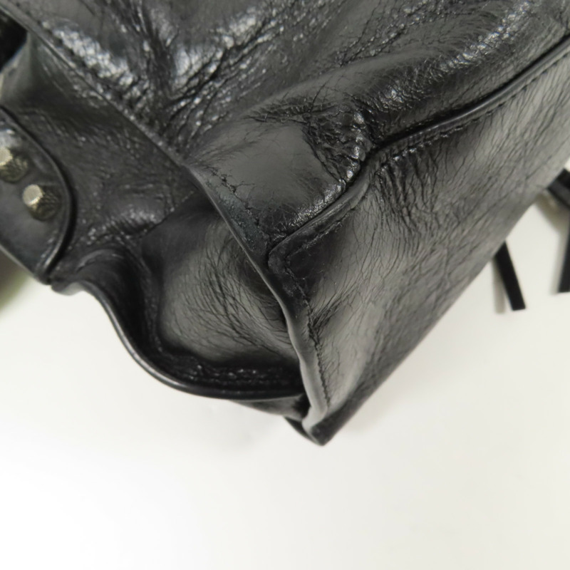 BALENCIAGA 牛皮皮革Neo Cagole XS銀扣手挽肩背兩用袋-8