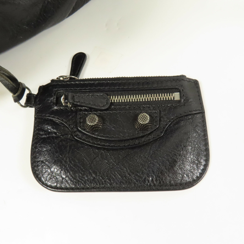 BALENCIAGA 牛皮皮革Neo Cagole XS銀扣手挽肩背兩用袋-13