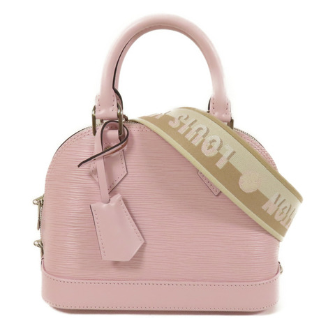 LOUIS VUITTON Epi Alma BB銀扣手挽肩背兩用袋