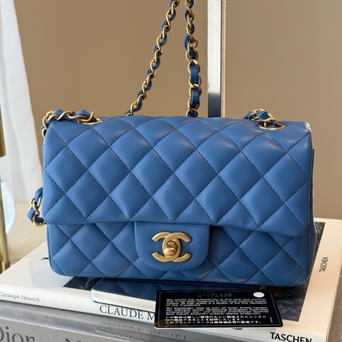 CHANEL 藍色mini CF