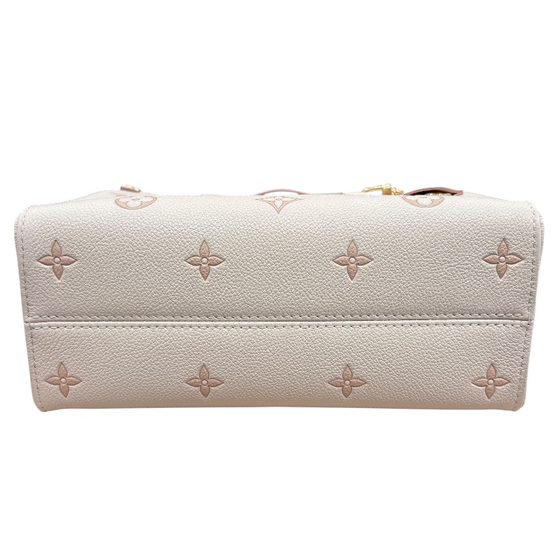 LOUIS VUITTON 路易威登 M14403 OnTheGo PM 托特包 Monogram Empreinte 粉色老花皮革 金釦-4