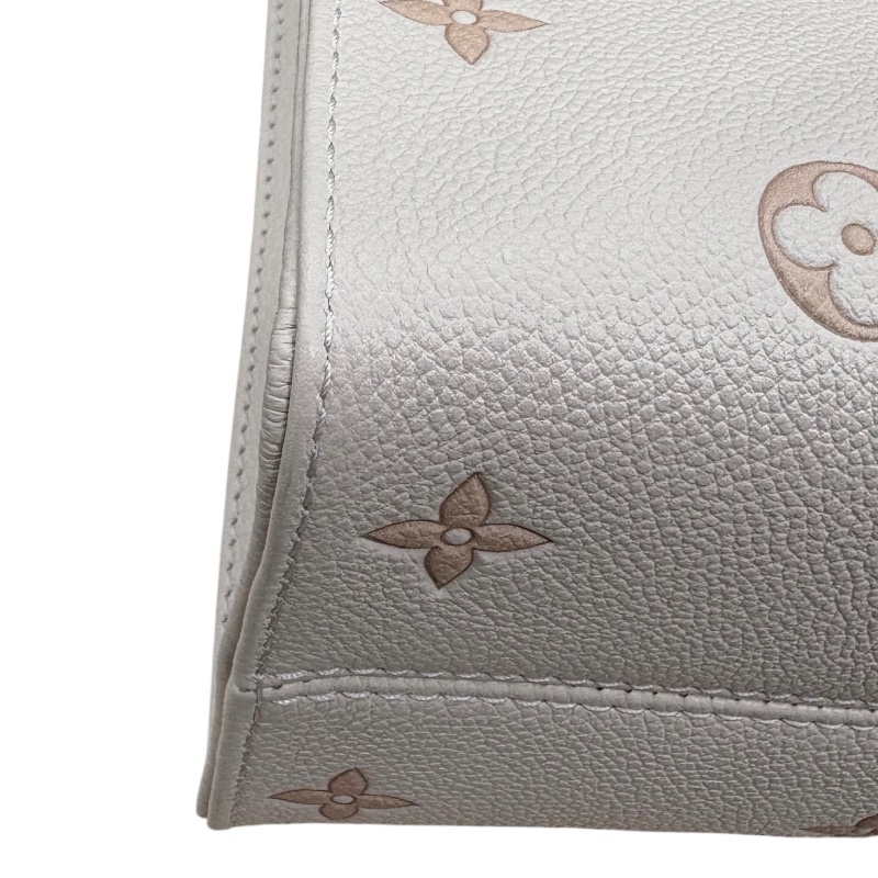 LOUIS VUITTON 路易威登 M14403 OnTheGo PM 托特包 Monogram Empreinte 粉色老花皮革 金釦-5