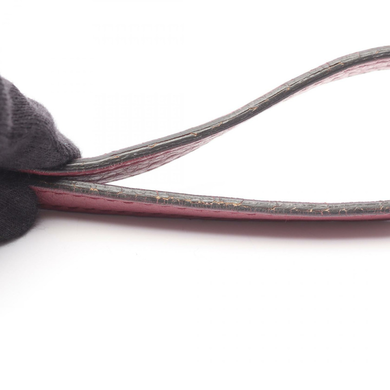 GUCCI Soho 互扣式 G 肩背包 369176 皮革 粉紅色 二手 女士-14