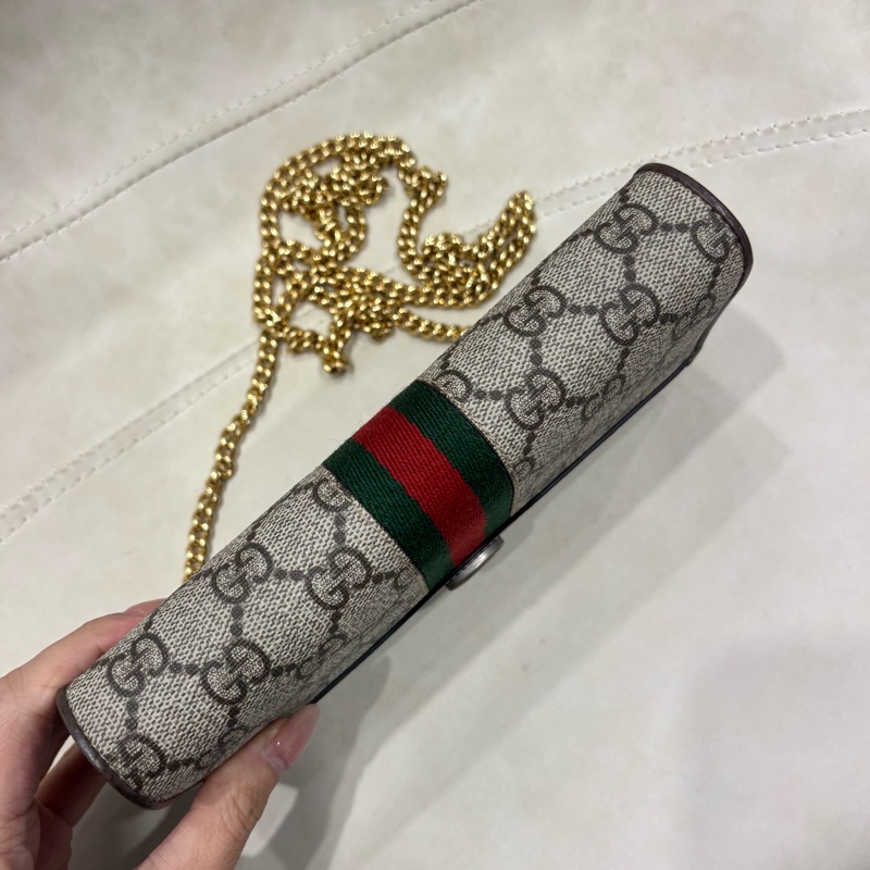 Gucci 老花OPphidia系列鍊條WOC 546592-5