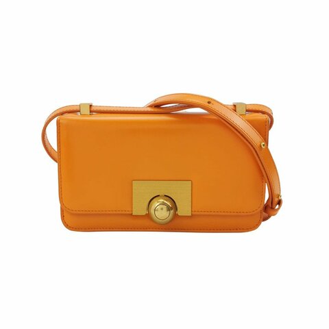 Bottega Veneta Bv Classic 牛皮 純色球鈕扣 翻蓋 斜背包 單肩包