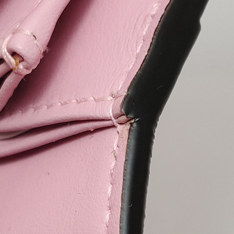 Gucci Queen Margaret 皇后包 牛皮 拼色 條紋 珍珠 蜜蜂 錢包-10