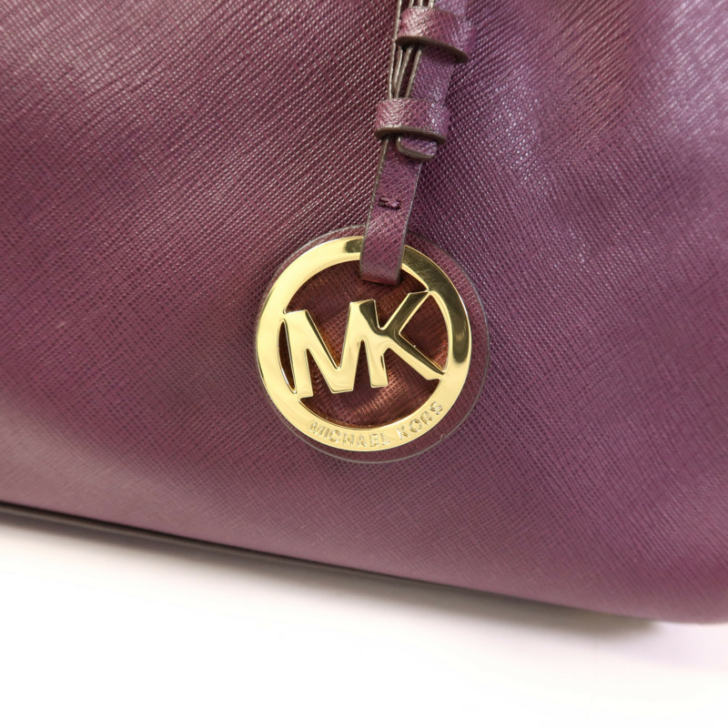 Michael Kors 塗層帆布2 Way Shoulder金扣手挽肩背兩用袋-8