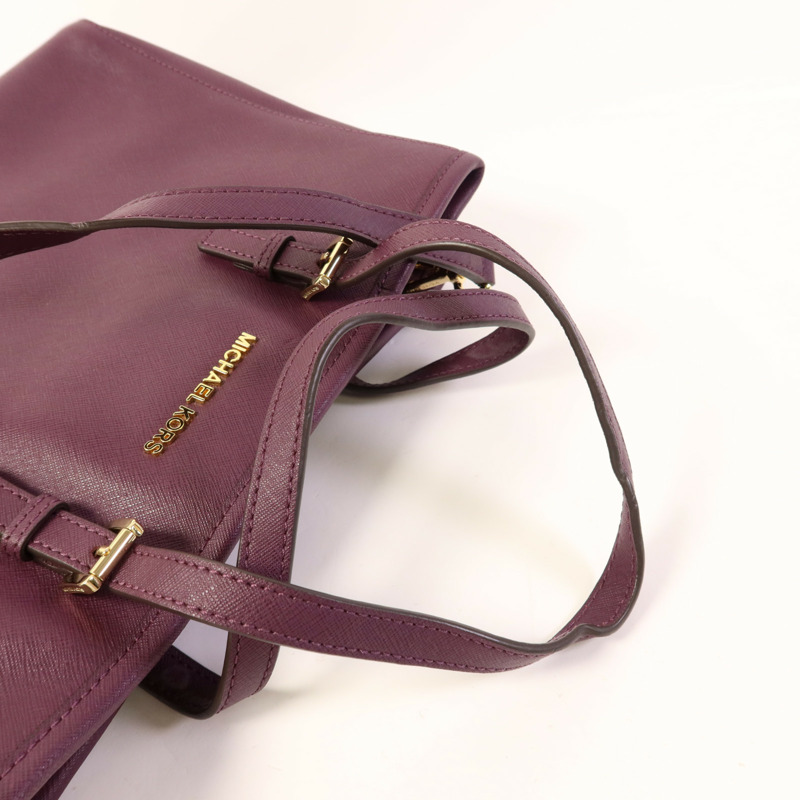 Michael Kors 塗層帆布2 Way Shoulder金扣手挽肩背兩用袋-14