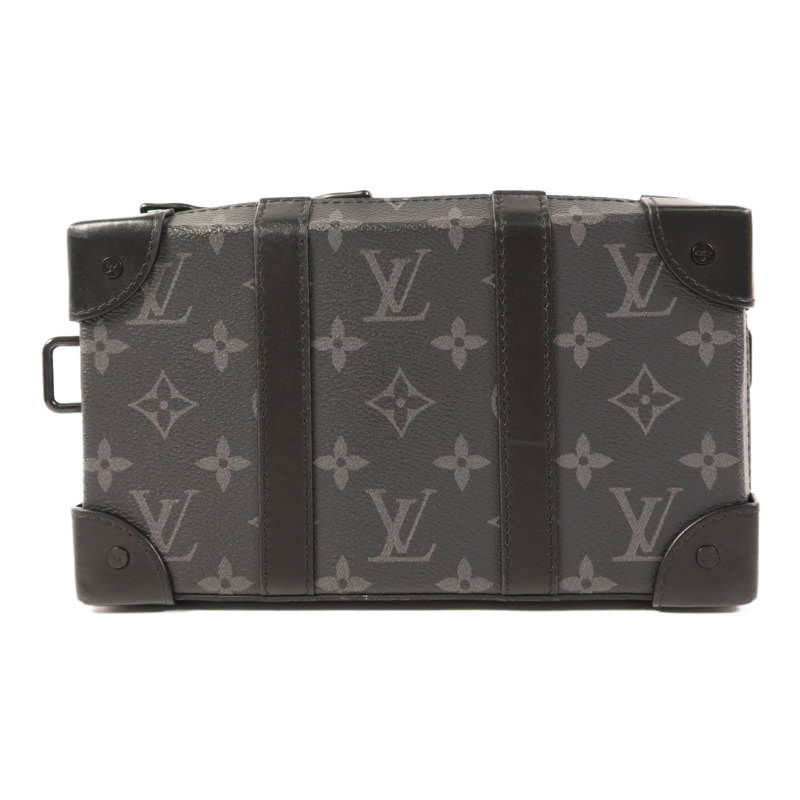 LOUIS VUITTON Monogram Eclipse Soft Trunk Wallet肩背袋-2