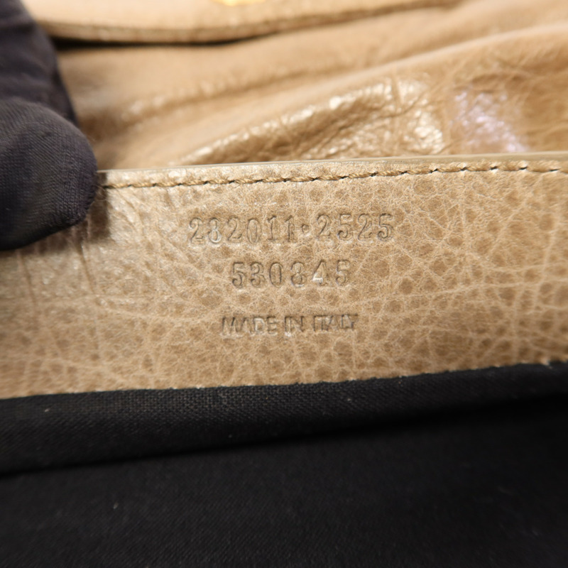 BALENCIAGA 羊皮皮革Clutch金扣手拿包-6