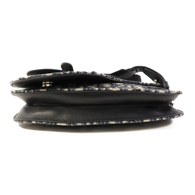 Dior 帆布Oblique Waist/Body Bag銀扣腰包-3