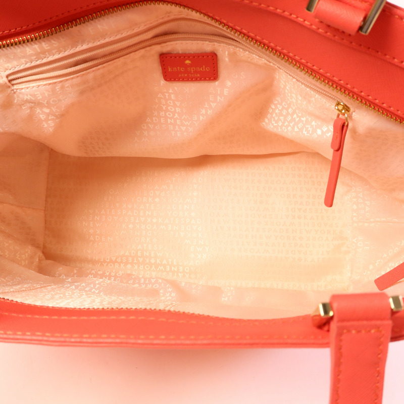 Kate Spade 塗層帆布Shoulder Tote金扣肩背袋/手挽袋-5