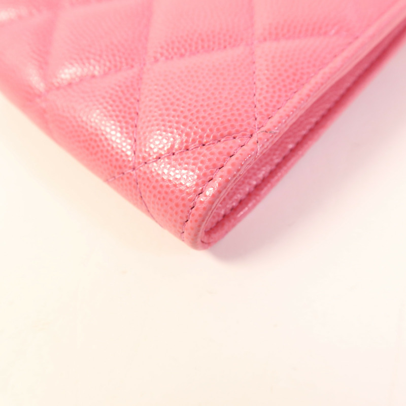 CHANEL 牛皮皮革Phone Holder金扣鏈帶肩背袋-15