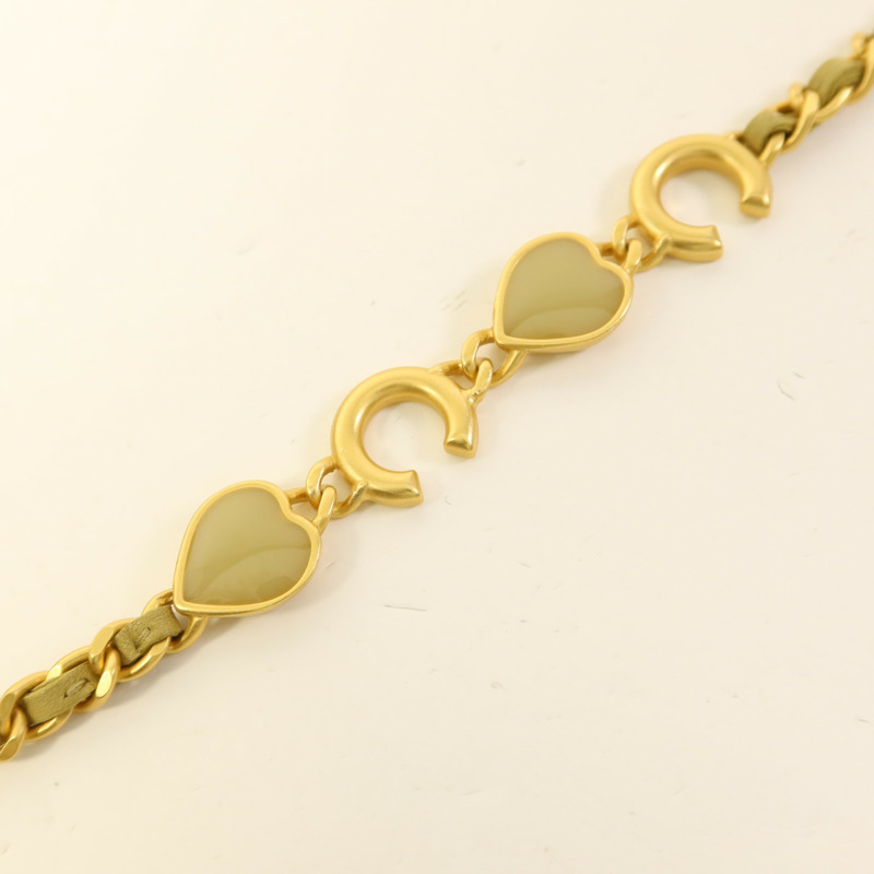 CHANEL 羊皮皮革Wallet On Chain WOC金扣鏈帶肩背袋-10