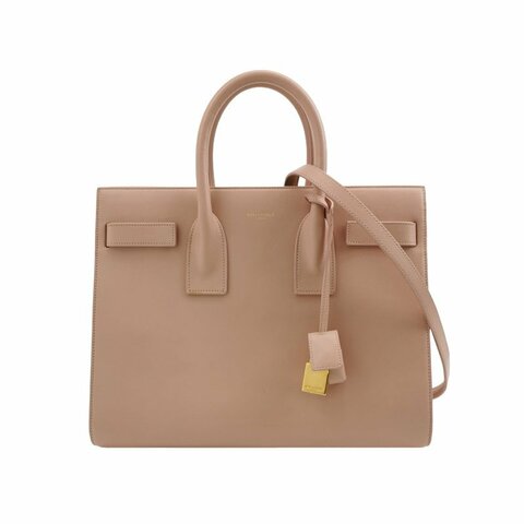 Saint Laurent Sac de Jour 小號 牛皮 純色 字母 標誌 風琴包 斜背包 單肩包