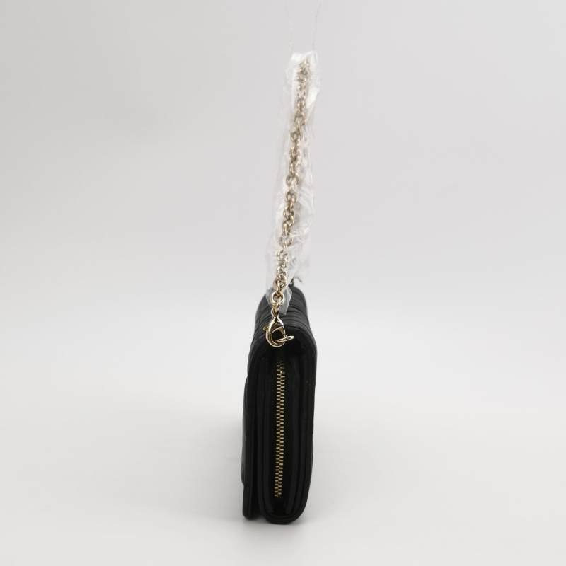 Dior 羊皮 純色 褶皺 手提包-2