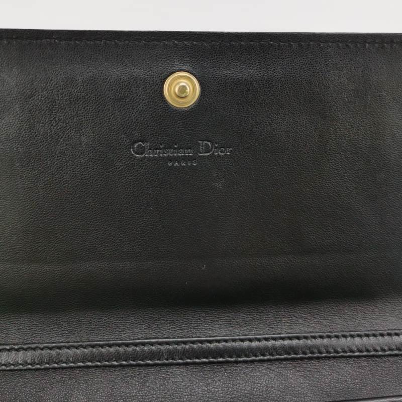 Dior 羊皮 純色 褶皺 手提包-7