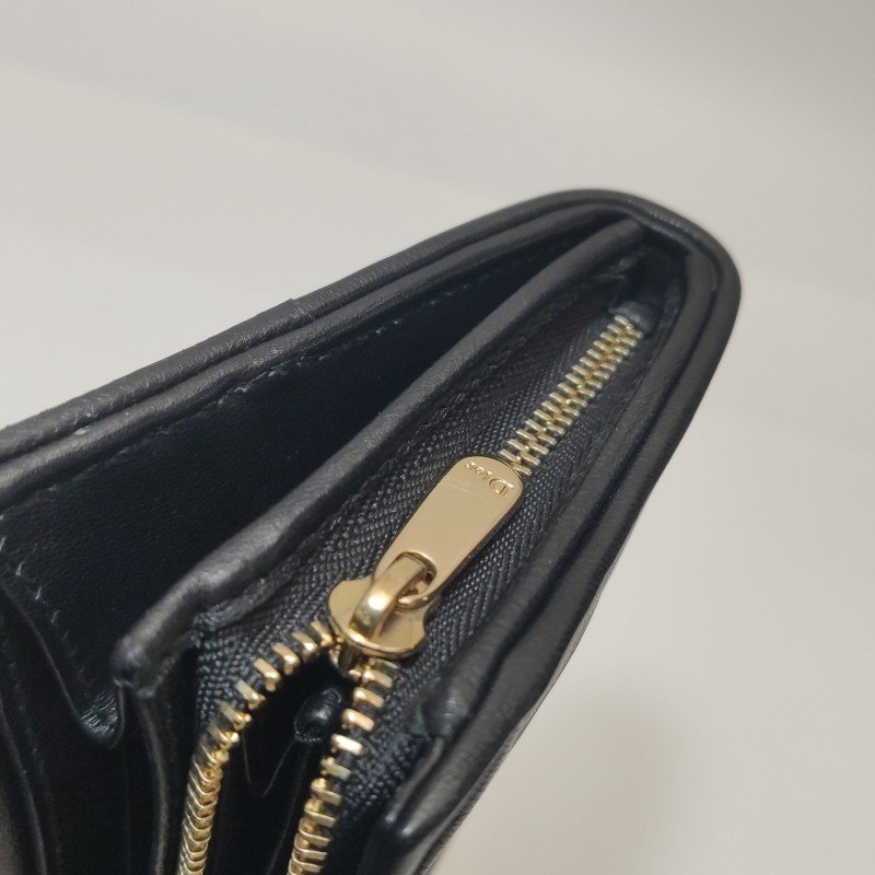 Dior 羊皮 純色 褶皺 手提包-10